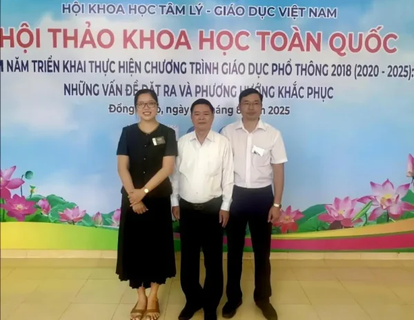 EMH tham dự Hội thảo khoa học toàn quốc 2025 do Hội Khoa học Tâm lý – Giáo dục Việt Nam tổ chức