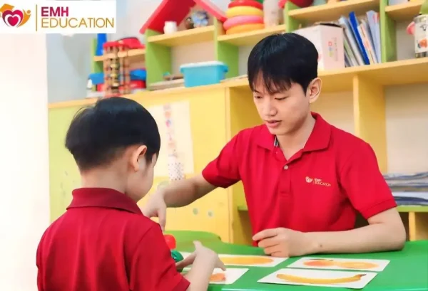 hoạt động trị liệu ngôn ngữ cho trẻ chậm nói Biên Hòa